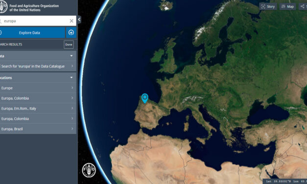 GOOGLE y la FAO presentan una herramienta nueva de «Big Data» para todos